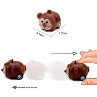 Children's car toys 3-6 years old boys baby quality drop resistance mini animal resilience toy car kindergarten