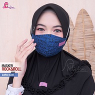 COD MASKER ROCK & ROLL | Masker Hijab MiuLan Original | Masker Kain Dewasa | Masker Hijab Terbaru