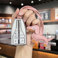 TPU Car Key Case For FAW Hongqi H5 2021 2022 2023 Hongqi H5 Auto Remote Key Case Cover Interior Acce