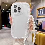 Cream Texture Transparent Solid Color Material Minimalist Bracelet Strap, Compatible With Samsung Ga