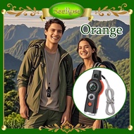 Survival whistle 7-in-1 Emergency Survival Multifunctional Whistle Outdoor Safety Whistle With LED