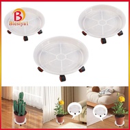 [Blesiya1] Plant with Rolling Plant Stand Multifunctional Round Pot Mover Plant for Potted Plant