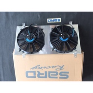 37257 - SARD radiator fan shroud Honda Integra 94~01 DC1 DC2 DC4 model 37257 with fans