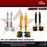 TRC Yestar Racing Front Shock Assembly W/ Adjustable Compression Para Sa AEROX V1/V2 Motorcycle 002