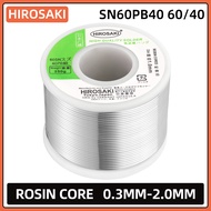 【Clyra】 JAPAN HIROSAKI Solder Wire 60/40 250g Tin-Lead SN60PB40 Low Melting Temperature 0.5mm 0.8mm 