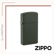 Zippo - 1627 墨綠色 窄版防風打火機 | ZIPPO 指定授權經銷商 |美國製造 | 收藏