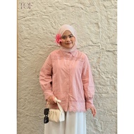 TOF GEVINI KAPAS KAIN RENDA BLAUS TOF457/TOF457-1