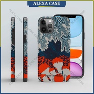 Marimekko Phone Case for iPhone 14 Pro Max / iPhone 13 Pro Max / iPhone 12 Pro Max / iPhone 11 Pro Max / XS Max / iPhone 8 Plus / iPhone 7 plus Anti-fall Lambskin Protective Case Cover FMNNW8