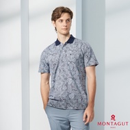 [MONTAGUT MONTAGUT] Pattern Casual Half-Sleeve POLO Shirt (S2233-88)