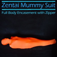 [| kostum zentai mummy suit full encasement bodysuit cosplay spandex