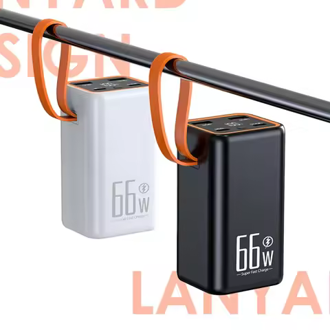 30000mAh Mini Power Bank 66W Fast Charging Powerbank Portable External Battery Charger for iPhone15 