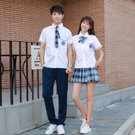 [XS-4XL Size] Youth School Uniform Suit Preppy Style Suit Korean British Style Uniform Suit Junior H