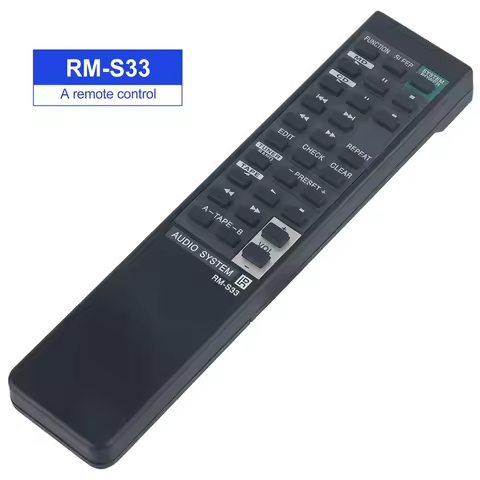 ABZZ-RM-S33 Remote Control For Sony Audio System HCDH801 MHC701 MHC-701 MHC-801 MHC-S30 MHC801 MHCS3