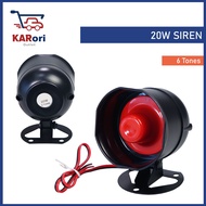 DC12V CAR ALARM 6 TONE SIREN (20W) / CAR ALARM SIREN