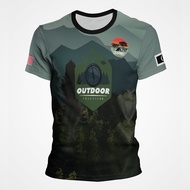 2024 new BAJU HIKING GUNUNG KINABALU | Sublimation Jersey T-Shirt
