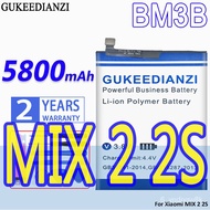 BM3B 5800MAh  Baery For MI MIX 2 2S MIX2 MIX2S High Quty Bateria   Free Tools