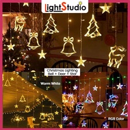 LED Light Christmas Decorative Outdoor Waterproof Twinkle, Curtain, Net, Star