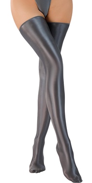 FEOYA Women’s Shiny Thigh High Stocking Glossy Metallic Shimmery Stockings Party Club Cosplay
