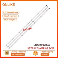 ใหม่43 "LED Original LG 43LG63CJ-CA/43UK6200PCA แถบแสง LC43490086A43490089A