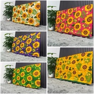 TV Cover Monitor Cover Sunflower Design for 32 Inches 43 Inches 50 Inches Dust Cover