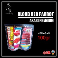 AKARI PREMIUM RED BLOOD RED PARROT-100g