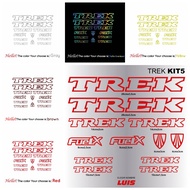 Trek Quote Stickers Road Bike Decals Mountain Cycling Sticker MTB Bicycle Wheels Decal Protector Parts Mural