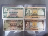 渣打銀行 滙豐銀行 十元五元 舊鈔 $10 $5