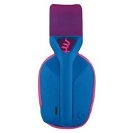 LOGITECHหูฟังเกมมิ่งไร้สาย บลูทูธ G435 Lightspeed (สี Blue/Raspberry) รุ่น 981-001063