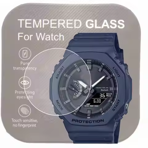 3Pcs Glass For GM-2110 GAB001 GBM-2100 GMB2100 GA-2100 GM-2100 GMA-S2100 GA2200 B2100 GAE-2100 Watch