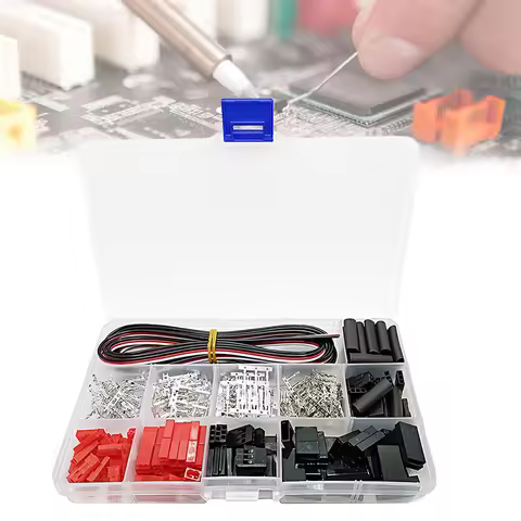 400pcs Connector Male/Female Plug 22AWG Wire for JR JST SYP Futaba Male Female Jumper Cable Plug for