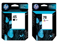 HP45 ดำHP 78 (C6578DA) 3 สี ของแท้ สินค้าโล๊ะสต็อกราคาถูก