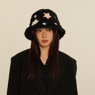 B. b.Low Price Seckill Hidden Hat~Furry Winter Wool Hat Hat Women's 2025 Bucket Hat Winter Plush Bas