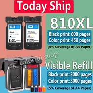 For Canon Ink 810XL 810 811XL 811 PG-810XL CL-811XL refillable ink cartridge for Canon MP245 MP258 M