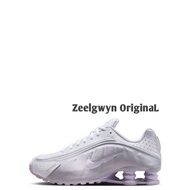Sepatu Nike Shox R4 White Barely Grape Women Original