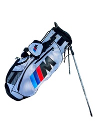 BMW 9” Golf bags ถุงกอล์ฟขนาดใหญ่ช่วยให้ตั้งได้มั่นคง สิ่งของในกระเป๋าได้รับการปกป้องแม้ในวันที่ฝนตก