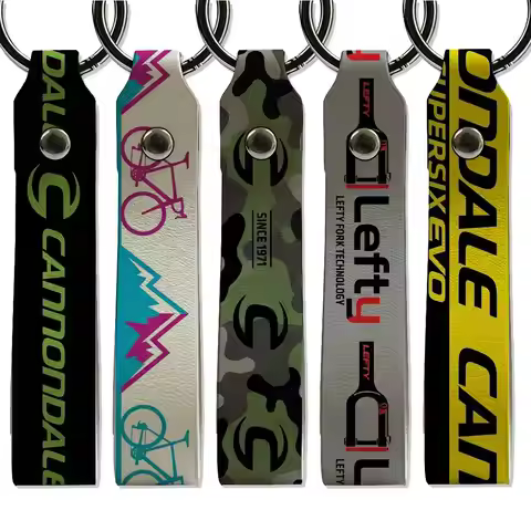 Motorcycle Cannondale Metal Keychain Fashion Key Ring Bag Pendant Car Key Accessories Card Holder Ch