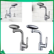 [Isuwaxa] Kitchen Sink Faucet Water Saving Tap Plumbing Replacement Modern Valve Core Degree Swivel Faucet Extender