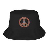Psychedelic Peace Sign Fisherman's Hat Bucket Hat