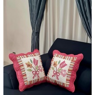 Sarung Bantal Kusyen Patchwork / Cushion Cover 50cm x 50cm Ready Stock