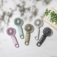 RHYTHM - 勾掛式雙扇葉摺疊手提風扇│日本麗聲Rhythm Silky Wind Mobile 3.2│香港總代理│2025年最新迷你風扇│手持風扇仔│超輕迷你風扇│冰感風扇│摺疊風扇│座台風扇