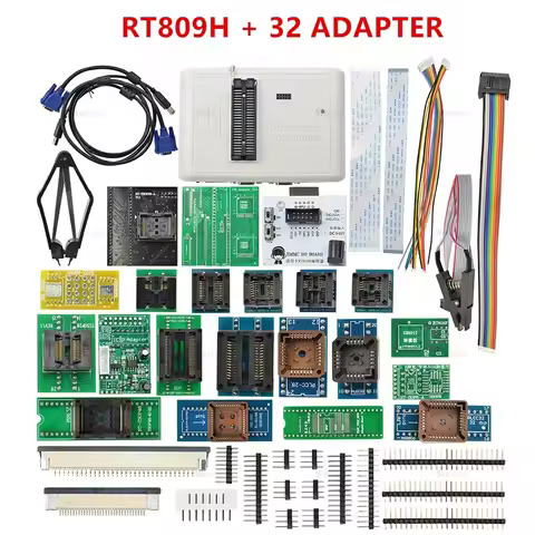 RT809H EMMC-Nand FLASH Universal Programmer With Adapter Cables EMMC-Nand Better Than XGecu T56 Prog