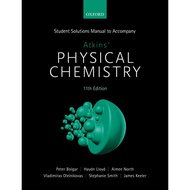 ATKINS PHYSICAL CHEMISTRY (RECTENT SOLUTIONS MANUAL TO ACCOMPANY) ELEVENTH EDITION PETER BOLGAR