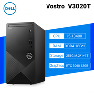 Dell Vostro系列 V3020T-R3618STW 戴爾商用桌上電腦/i5-13400/DDR4 16G x1/256G M.2 x1+1T 3.5吋 HDD/NVIDIA RTX 3060 12GB/460W/W11-PRO/333/Dell Vostro系列