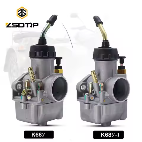 ZSDTRP 2pcs Carburetor k68y PEKAR Couple URAL 650 DNEPR MT Russian Motorcycle For IMZ-8.123 К68У К68