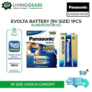 PANASONIC 6LR61EGM/1B-EC EVOLTA BATTERY (9V SIZE) 1PCS