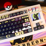 ปุ่มพิมพ์ลายเดซี่ Pokemon Customizable Mechanical Keyboard PBT Heat Sublimation Original Design MOA