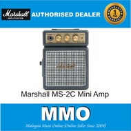 Marshall MS-2C 1 Watt Electric Guitar Micro Amp Speaker Battery Powered Amplifier Classic (MS-2 / MS 2)