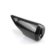 Suitable for yamaha yamaha MT07 FZ07 Motorcycle Modified Real Carbon Fiber Exhaust Pipe Tail Cover D