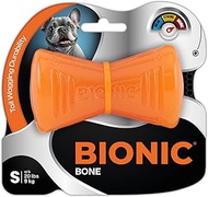BIONIC Bone Dog Toy, Small - Interactive Dog Chew Toy That Stands Up to The Toughest Chewers, for Do