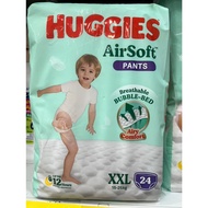 Huggies Air Soft Diapers 1 Pack (XXL24)